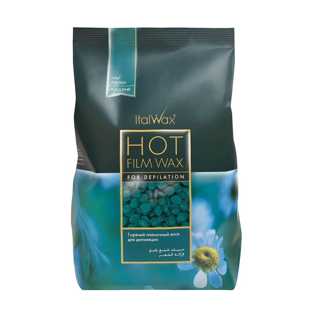 ItalWax Ceara Elastica Perle Azulena Verde, Cantitate: 1000 g