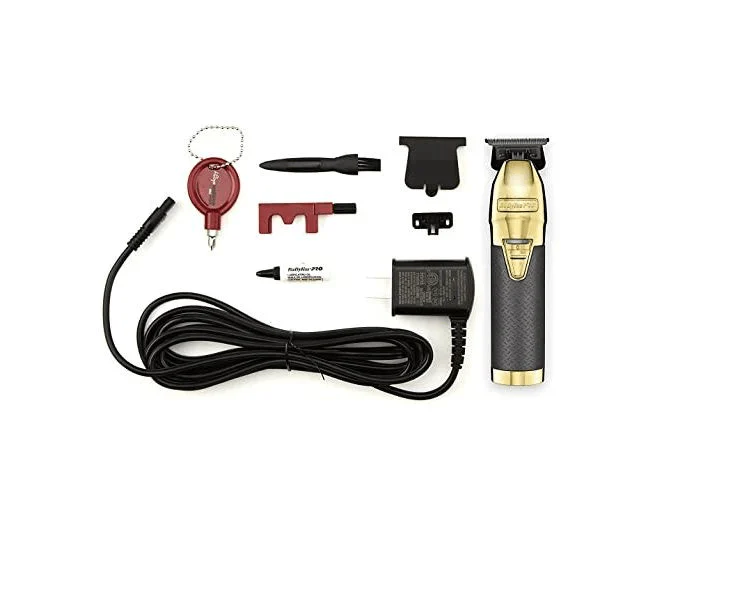 Mașină De Contur Profesională BabylissPro Skeleton GoldFX Pro Boost +, Cu Acumulator Și Cablu - imagine 2