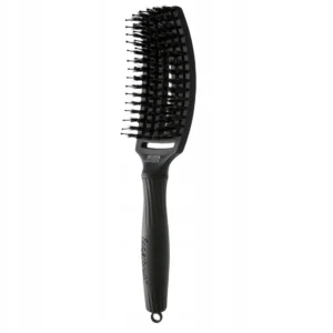 Olivia Garden Perie Curbată Fingerbrush Mediu Full Black