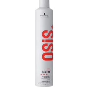 Fixativ cu Fixare Puternică Și Protecție Termică Schwarzkopf Professional Osis Freeze, Cantitate: 500 ml