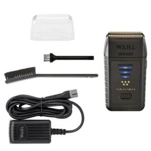 Aparat De Ras Profesional Wahl Shaver Vanish 5* De Ultimă Generație, Cu Motor Foarte Puternic DC 9000 RPM