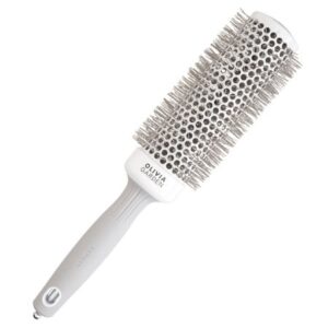 Olivia Garden Expert Perie De Păr Profesională Nano Thermic Ceramic+Ion Alb/Gri 45