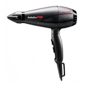 Uscător De Păr Profesional BabylissPro Black Star 2200W, Ionic